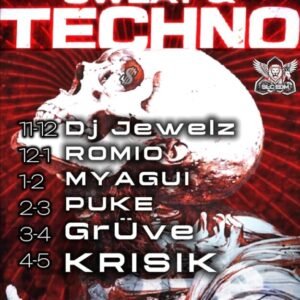 Blood Sweat & Techno 04/25