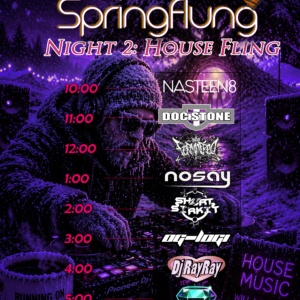 SpringFlung House Night - Ticket