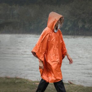 Emergency Compact Rain Poncho